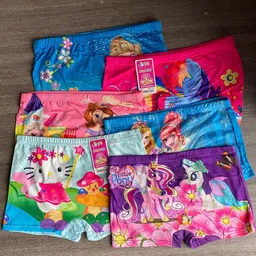 SHREE GANESH FASHION Girls Pack Of 6 Assorted Pure Cotton Bloomers PRINCESS 3M 006B-picture-18