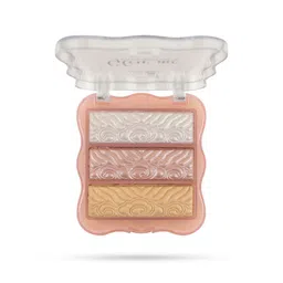 RED 4 Glow Me Highlighter & Eyeshadow Palette- Shade- 02-17