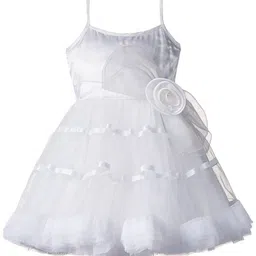 Pink Wings Net Fit & Flare Dress-14