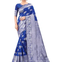 Moda Rapido Woven Design Zari Banarasi Saree-50