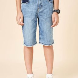 Coolsters by Pantaloons Boys Washed Denim Shorts-image-75