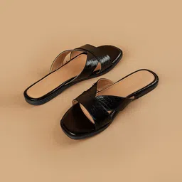Ginger by Lifestyle Women Slip-On Open Toe Flats-image-43
