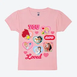 YK Disney Print Puff Sleeve Cotton Top-picture-57