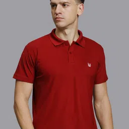 STELVIN Men Polo Collar Slim Fit T-shirt-picture-6