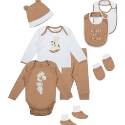 My Milestones Boy Pack Of 8 Baby Apparel Gift Set-image-83