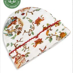 THE BABY TRUNK Kids Red Riding Hood Print Cotton Beanie Cap-57