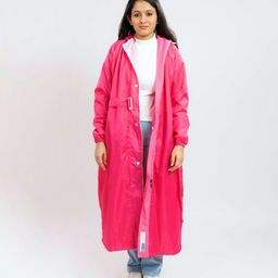 haus & kinder Hooded Neck Muse Raincoat-image-77
