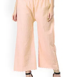 SRISARAS Women Self Design Regular Fit Parallel Trousers-image-75
