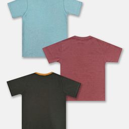 Here&Now X Game Begins Boys Set of 3 Printed T-shirts image 2
