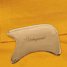 Vintageware Kansa R Shaped Gua Sha Tool-40