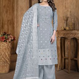 SHADOW & SAINING Semi-Stitched Dress Material-picture-49