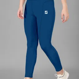 POOJARAN SAREE High Rise Yoga Tights-picture-4
