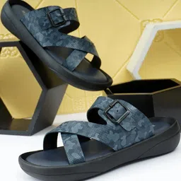 Bizazo Men Synthetic Leather Sandals-picture-42