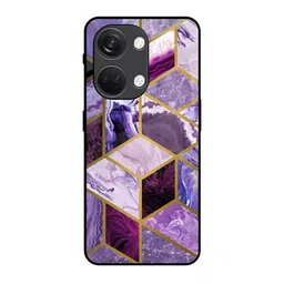 QRIOH Abstract Printed Sleek & Lightweight Silicone OnePlus Nord 3 5G Glass Back Case-picture-13