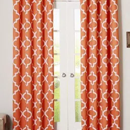 Dekor World Multicoloured Set of 2 Window Curtain-12