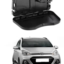 Car Interior Storage Foldable MealDrink CupTray Backseat for Hyundai Grand i10 Cup Holder Tray Table-image-68