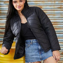 Campus Sutra Women Lightweight Puffer Jacket-image-60