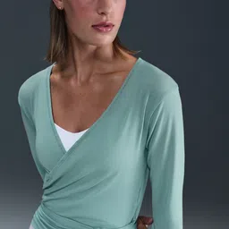 Nike One Relaxed Womens Wrap Dri-FIT Top-image-45