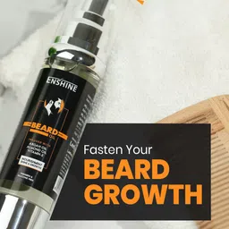 ENSHINE Set Of 3 Argan And Almond Beard Oil Enriched With Vitamin E - 50 ml Each image 3