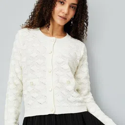 max Women Round Neck Cardigan-picture-13