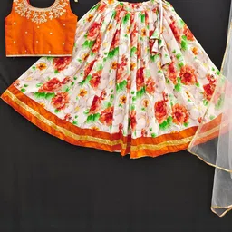 RJ ONLINE Dyed Viscose Rayon Lehenga Choli-image-65