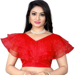 Boat Neck Women Blouse-image-45