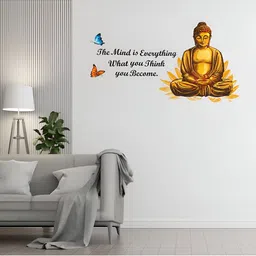 Coloured Wings Brown Printed Wallpaper-33
