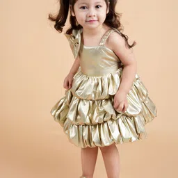 Titrit Floral Print A-Line Dress-image-101