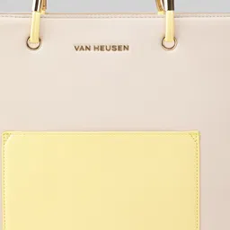 Van Heusen Colourblocked Structured Tote Bag image 2