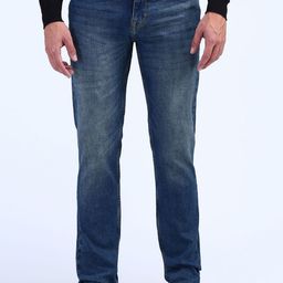 Flying Machine Men Prince Slim Fit Heavy Fade Stretchable Jeans-picture-30