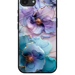 QRIOH Floral Printed Apple iPhone 16e Back Case Mobile Accessories-picture-25