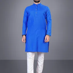 Attigo Men Regular Kurta with Pyjamas-picture-18