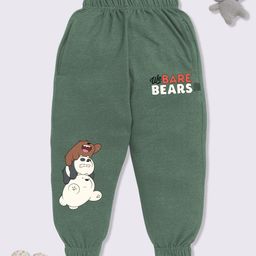 YK X Minute Mirth Boys We Bare Bears Printed Cotton Joggers-image-40