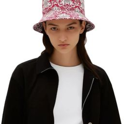 ZACHARIAS Women's Fishermen Cotton Printed Bucket Cap Hat-image-37