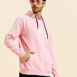 Mast & Harbour Men Hooded Pullover Sweatshirt-picture-49