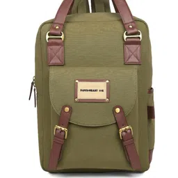 MOVE-MEANT Unisex Solid Canvas Backpack-12
