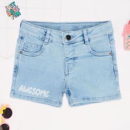 Pantaloons Junior Girls Denim Shorts-picture-44