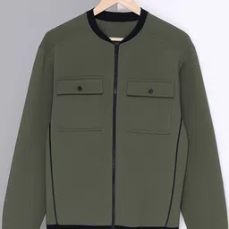 MOUNTAIN COLOURS Men Self Design Mock Collar Sweatshirt-picture-15