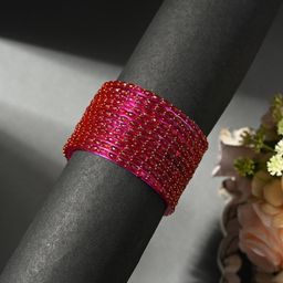 1ST TIME 12Pcs Beaded Glass Bangles-picture-12