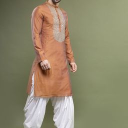 Sangria Embroidered Straight Kurtas-image-36