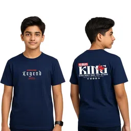 TeeSlix Unisex Blue Tshirts-image-81