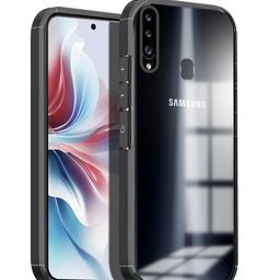 Karwan Solid Samsung Galaxy A30 Shockproof Bumper Back Case-image-86