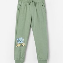 Fame Forever by Lifestyle Boys Printed Pure Cotton Joggers-image-47