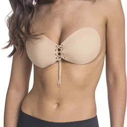 Invisible Silicone Gel Self Adhesive Backless Reusable Stick on PushUp Bra M15 Nursing Breast Pad-image-53