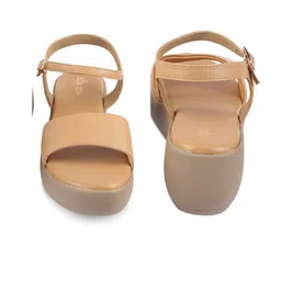 Tresmode Open Toe Backstrap Wedges image 5