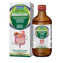 ALLEN Set Of 4 Allenzyme Syrup-250 ml  Each image 2