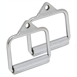 YMD 2-Pcs Seated Row Gym Equipment D Handle Without Grip-23