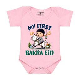 Arvesa My First Eid Printed Romper-image-31