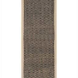 Saral Home Black & Beige Printed Anti-Skid Floor Runner-57