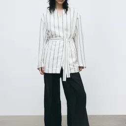 H&M Linen-Blend Blazer-picture-17